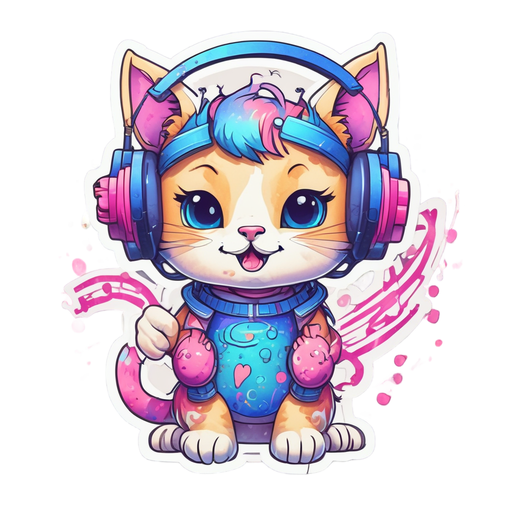Music Notes Dancer — music stickers