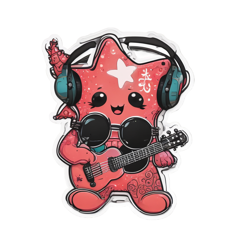 Music Starfish — music stickers
