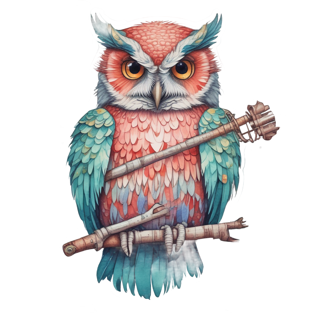 Musical Owl Maestro — music stickers