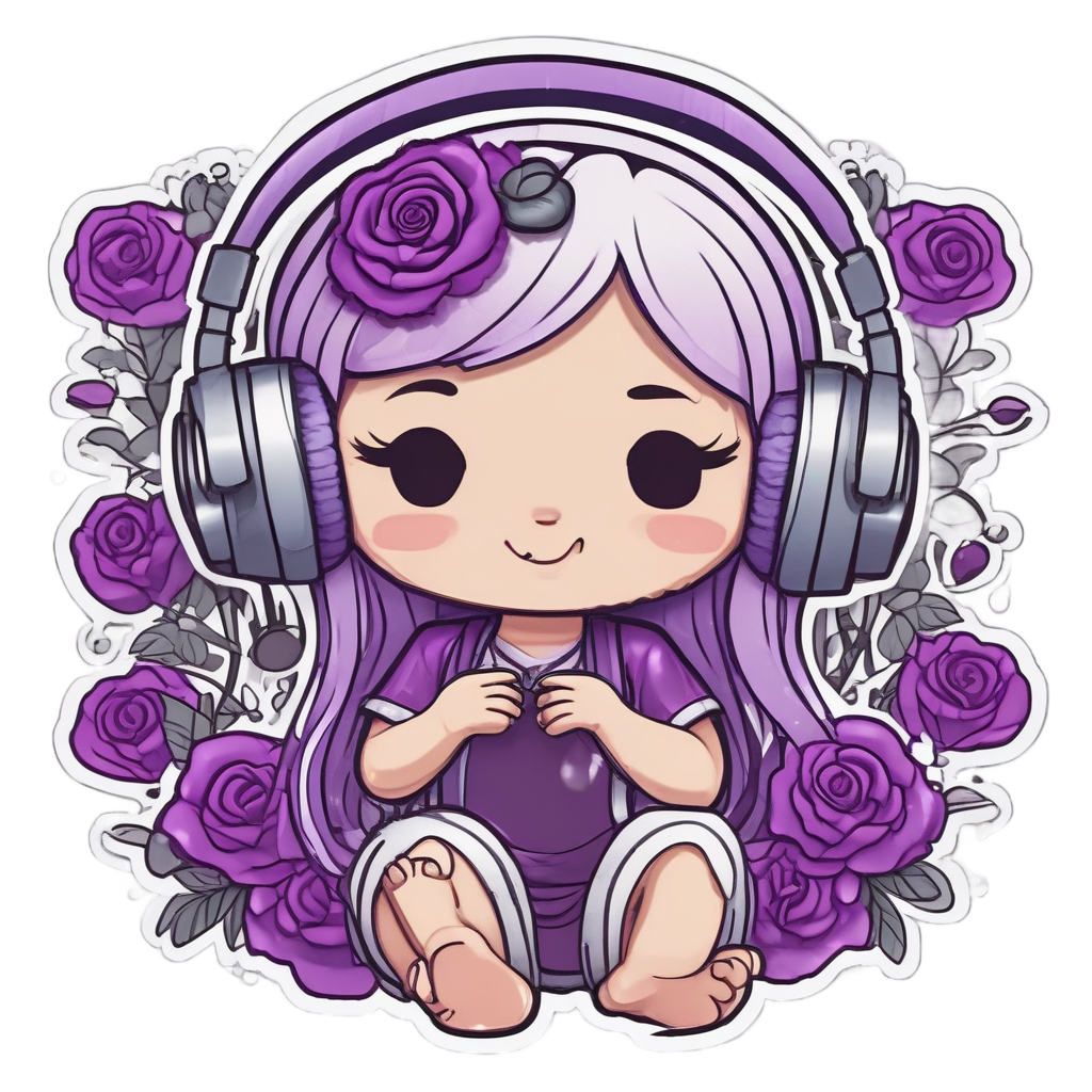 Musical Rose Symphony — music stickers