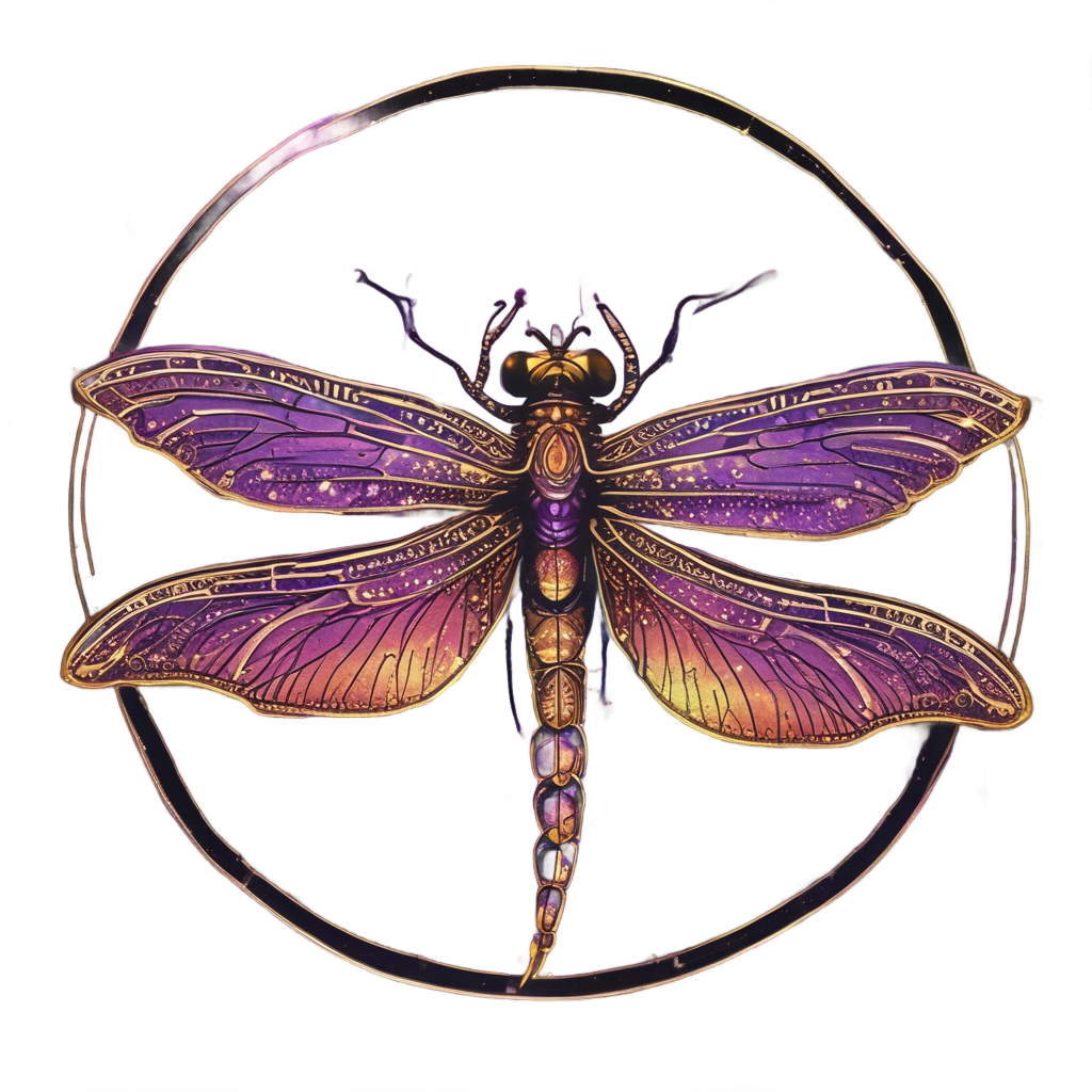 Neon Galaxy Traveler — insects stickers