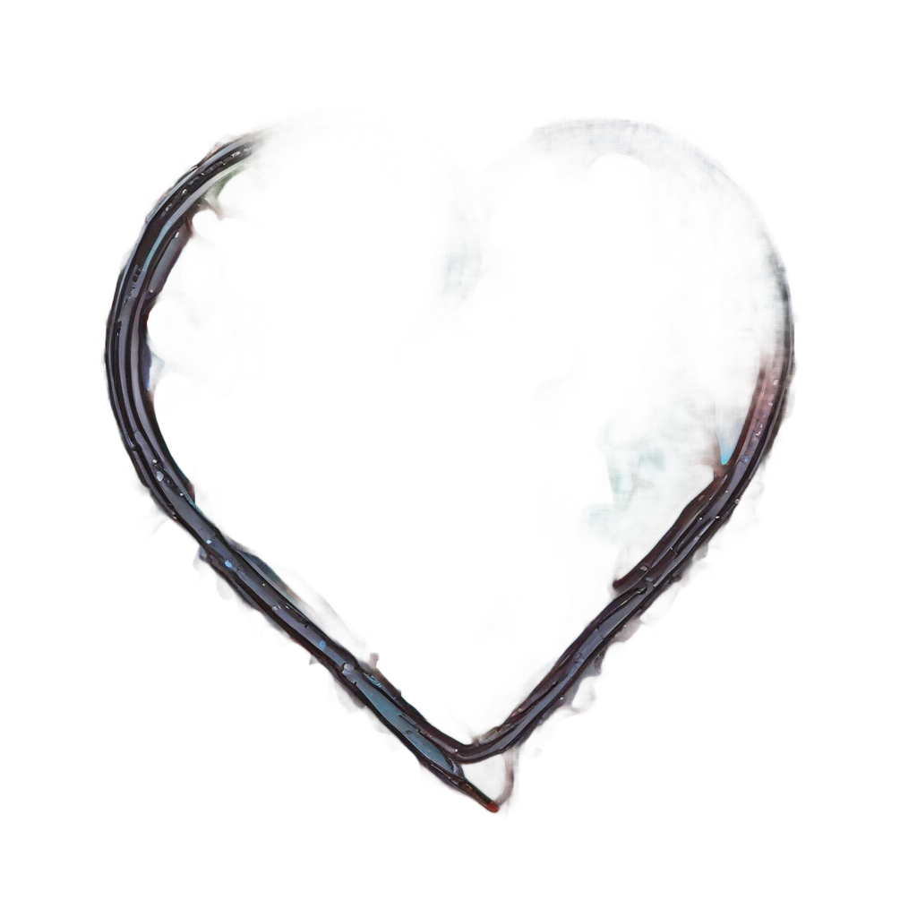Neon Heart Puzzle — shimmer y2k stickers
