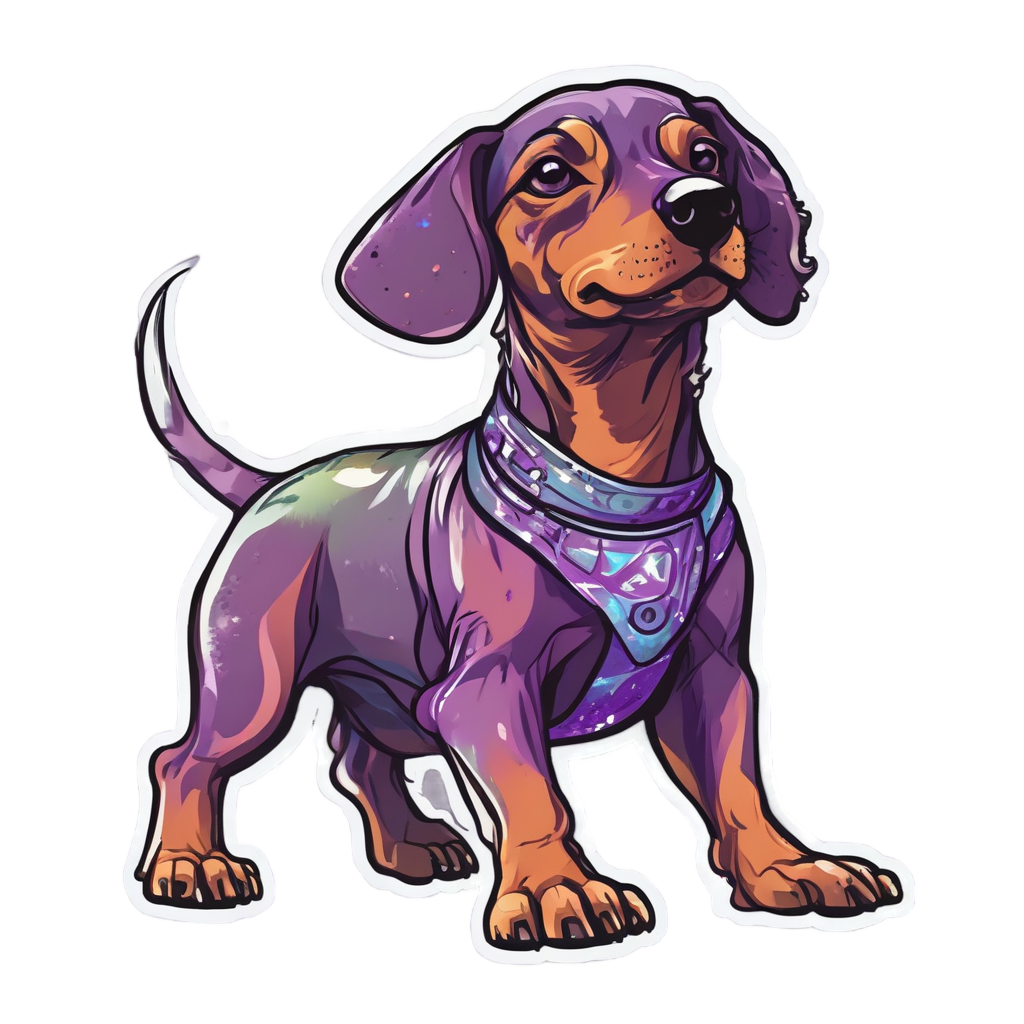 Ninja Stealth Weenie — dogs stickers