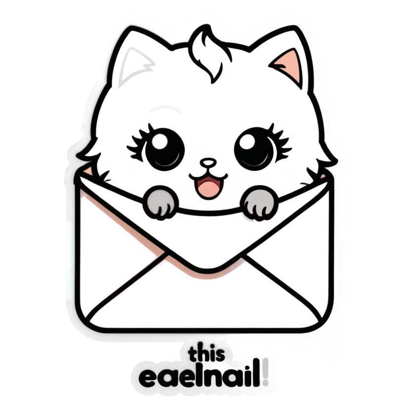 Could've Been Email (kawaii) — kawaii stickers