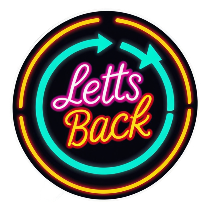 Let's Circle Back (neon) — office humor stickers
