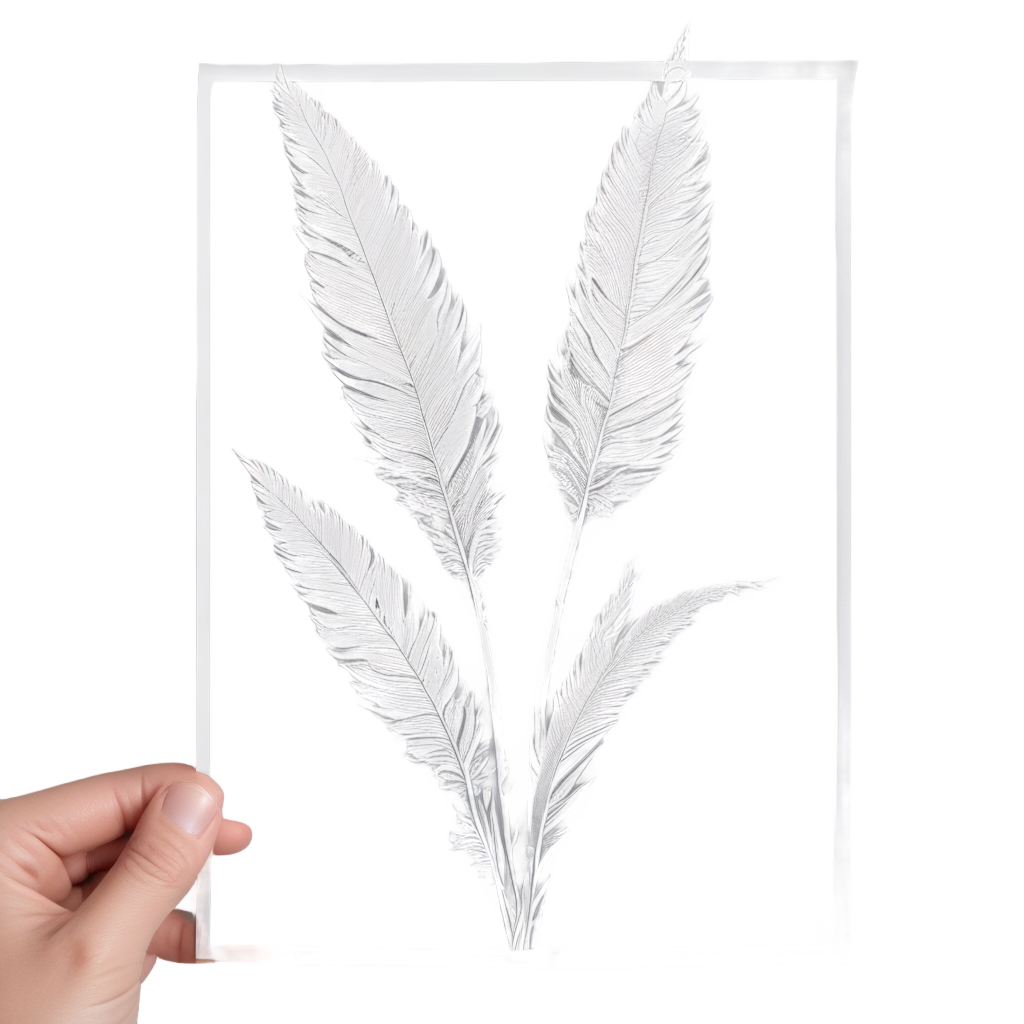 Pampas Grass and Feather — boho nursery stickers