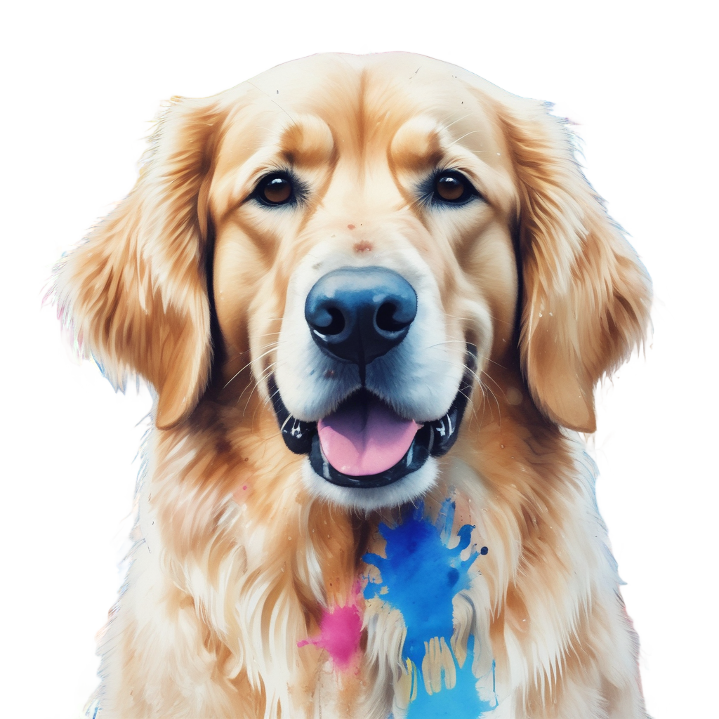 Paw in Paint — dogs stickers