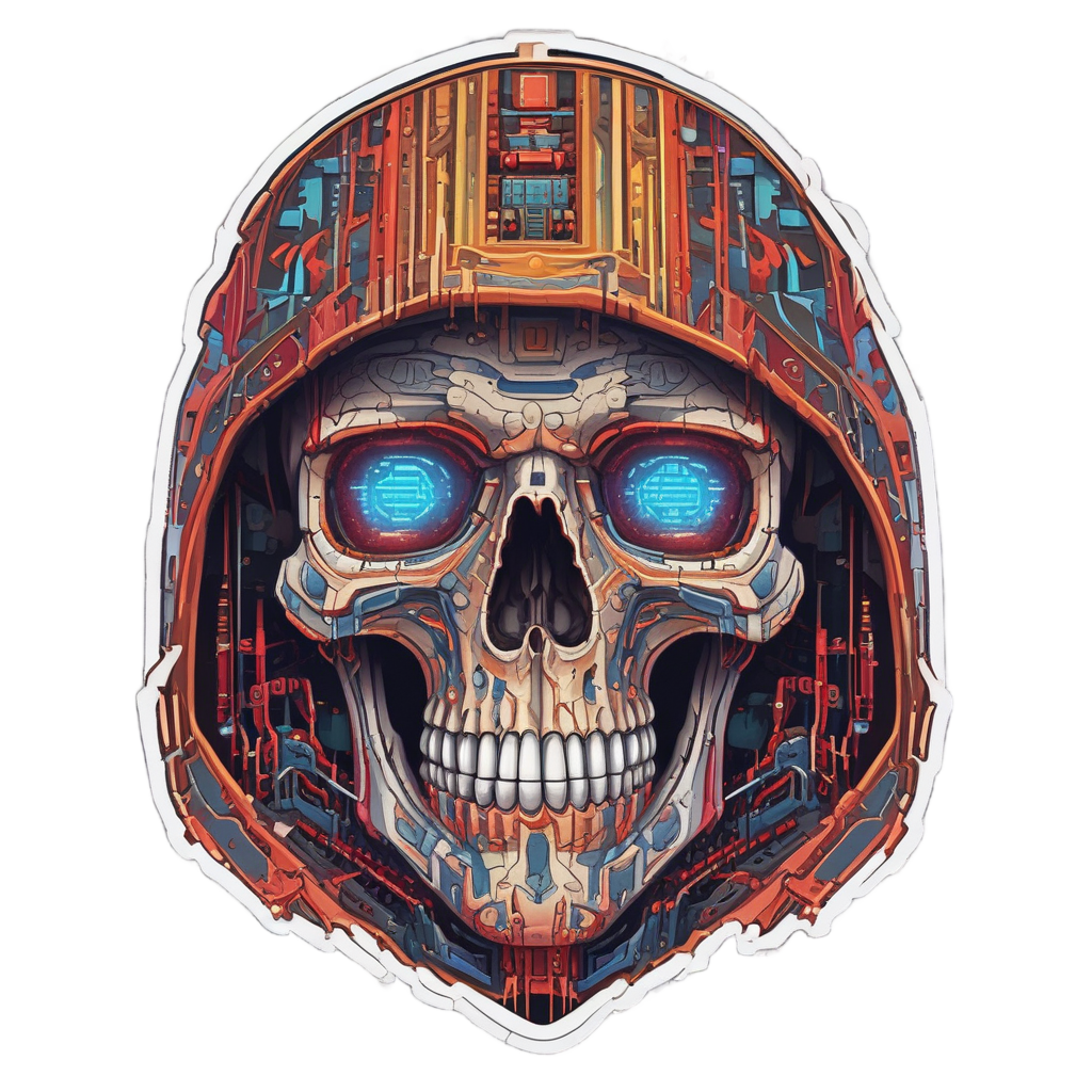 Pixel Reaper Countdown — reaper skull stickers