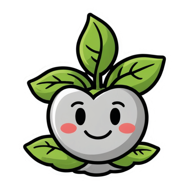 Little Sprout (lineart) — plant stickers