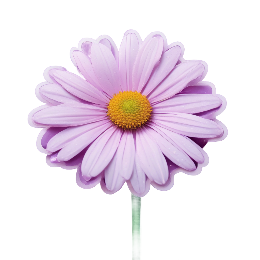 Pressed Daisy Dream — pressed flowers stickers