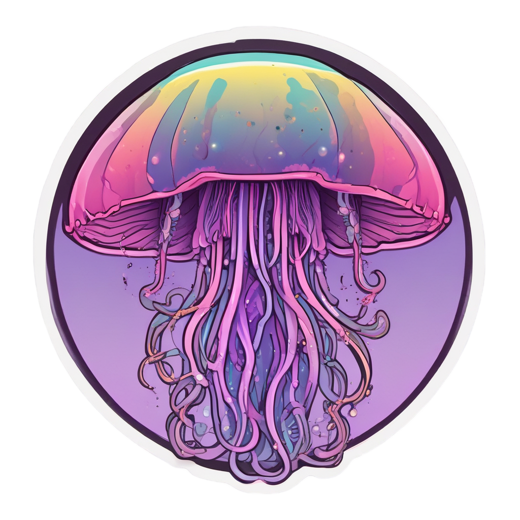 Rad Jelly Drift — radioactive stickers
