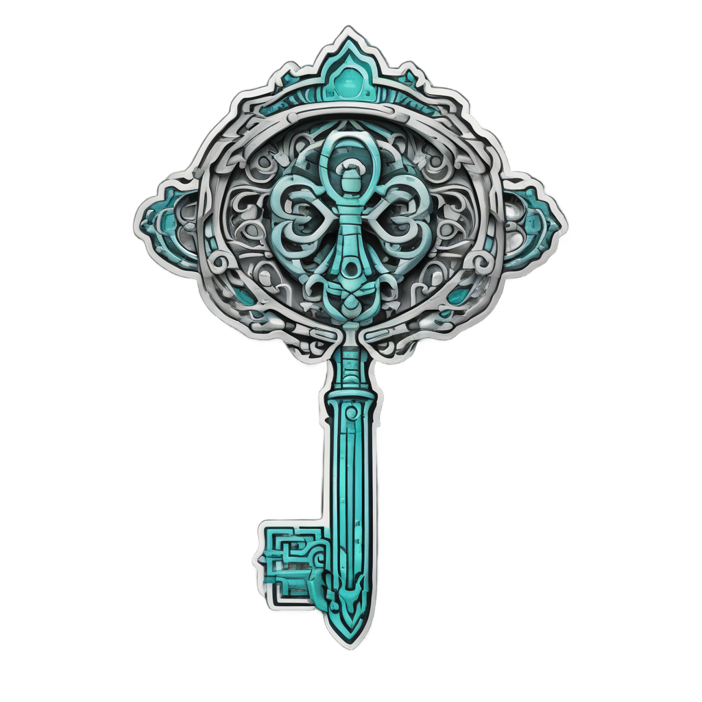 Radiation Key — radioactive stickers