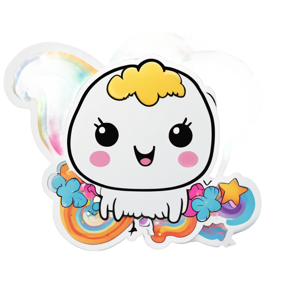 Rainbow Lightning Bolt Pride — rainbow stickers