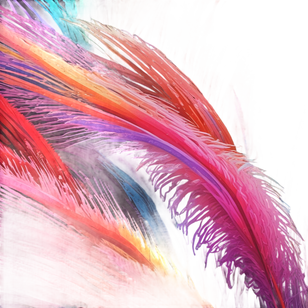 Rainbow Pampas Spray — rainbow stickers