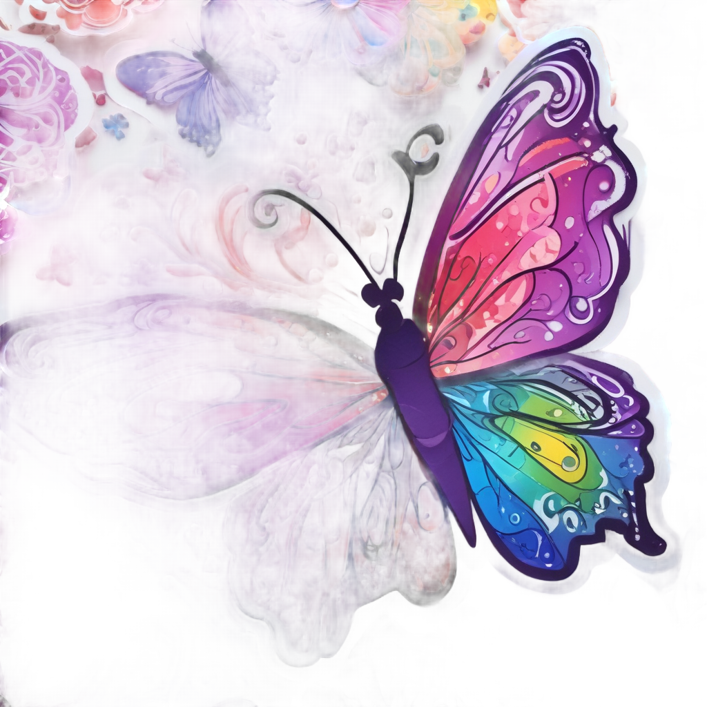 Rainbow Spring Fling — insects stickers