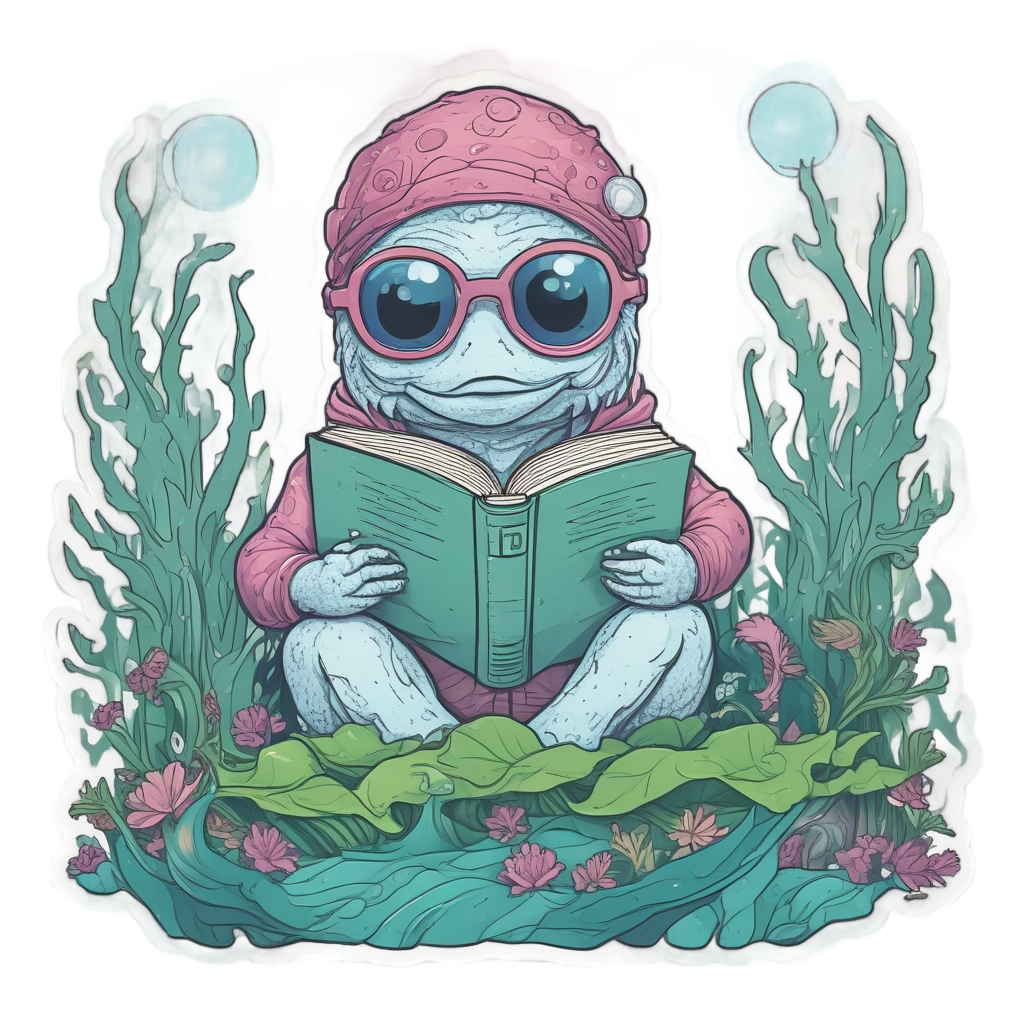 Reading Lagoon Scholar — horror stickers