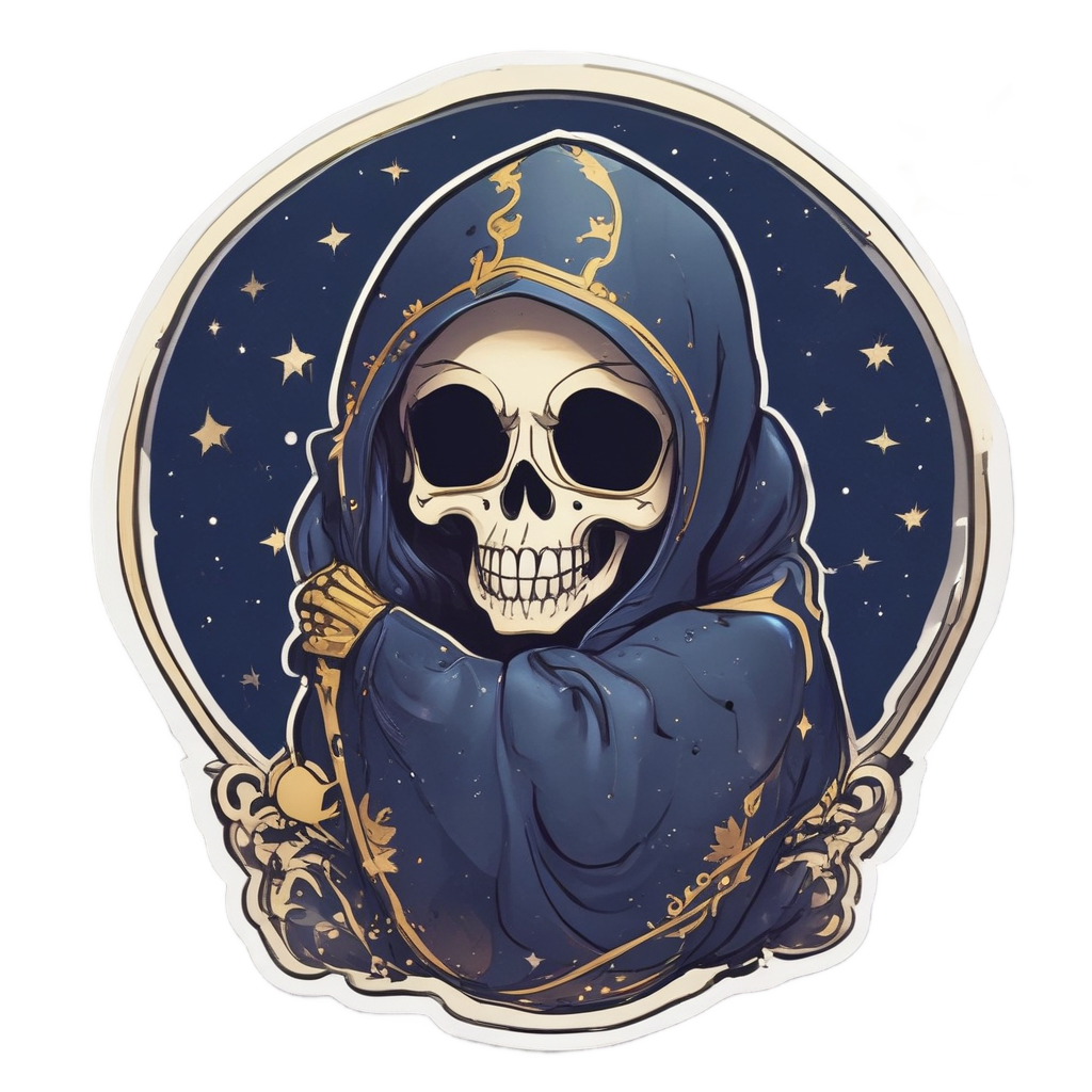 Reaper Stargazing — reaper skull stickers