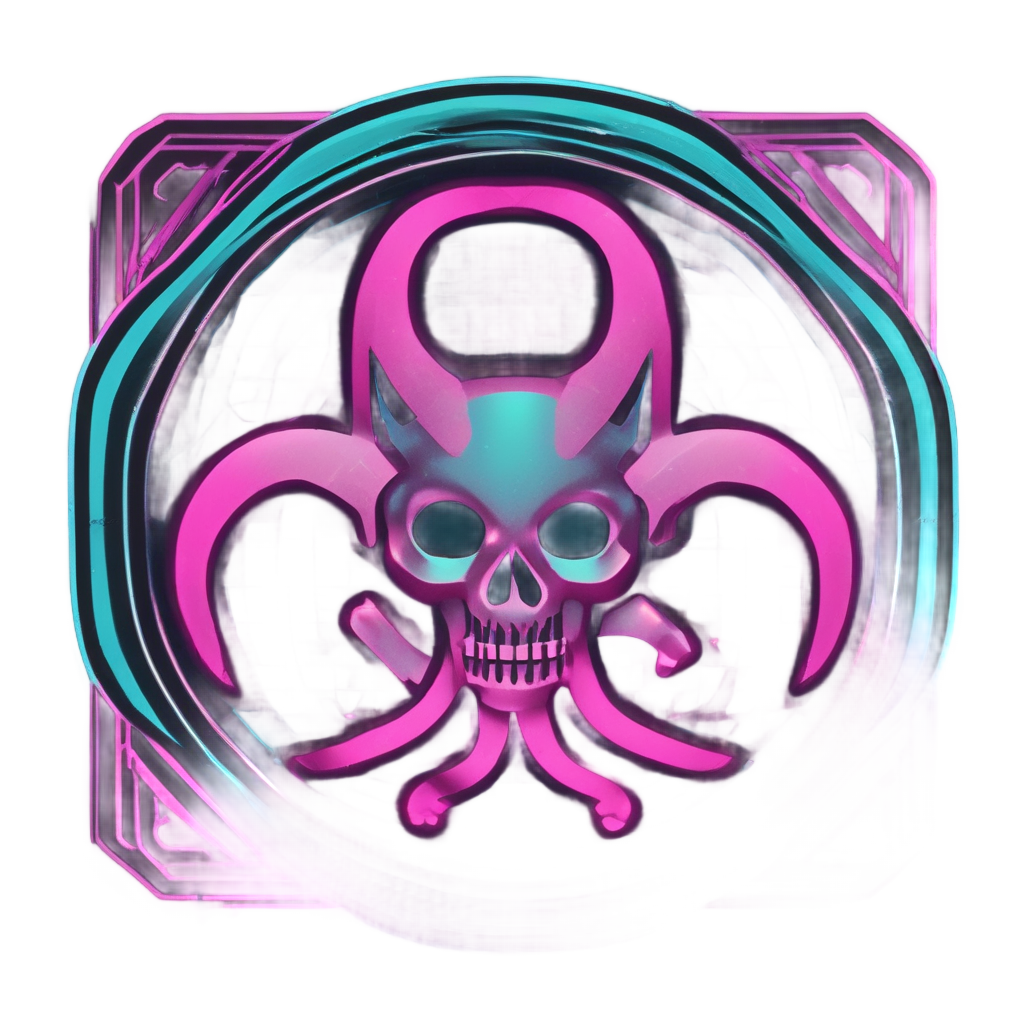 Retro Biohazard Arcade — biohazard stickers