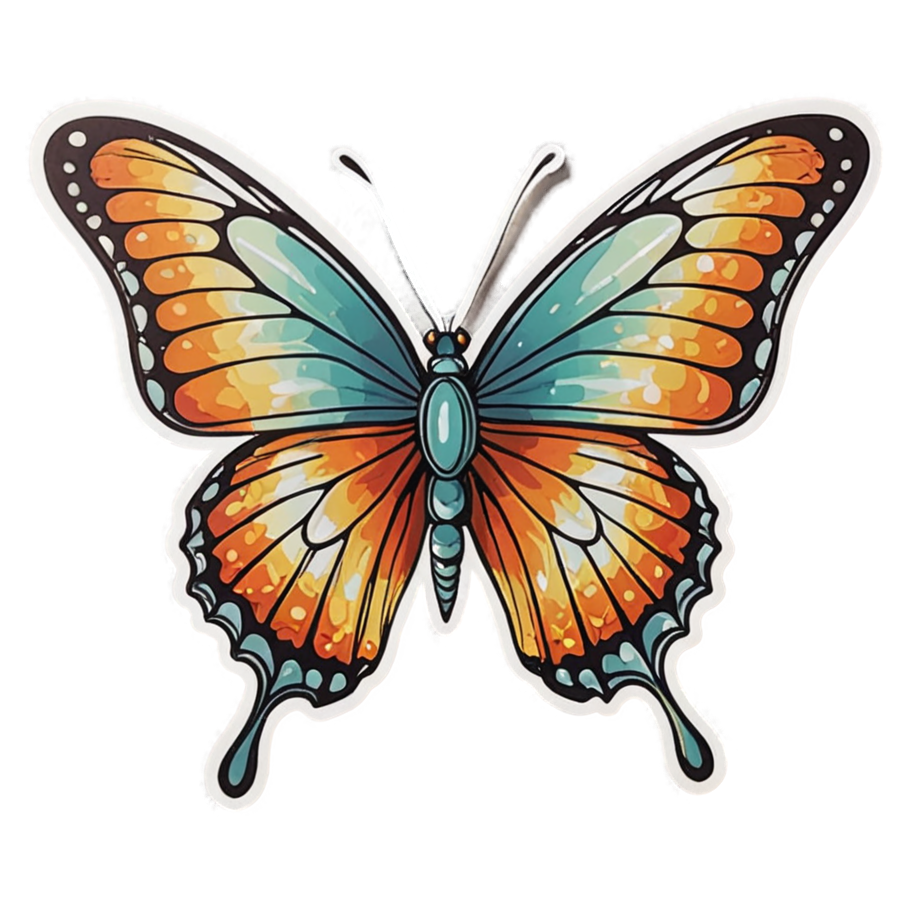 Y2K Butterfly (retro) — retro y2k stickers