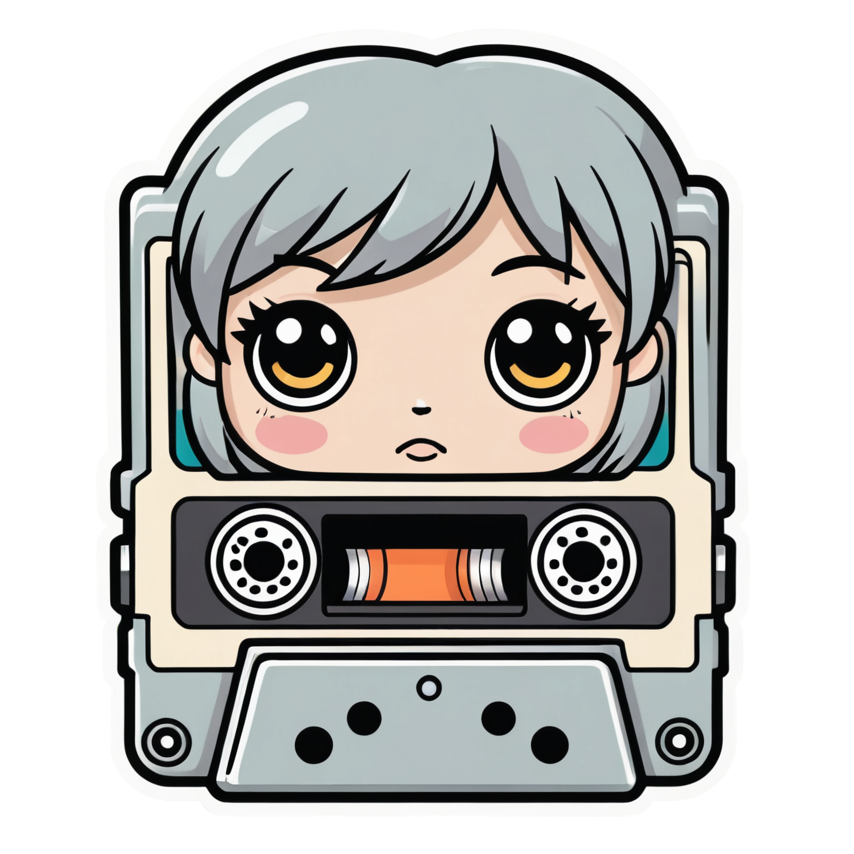 Mixtape (kawaii) — kawaii stickers