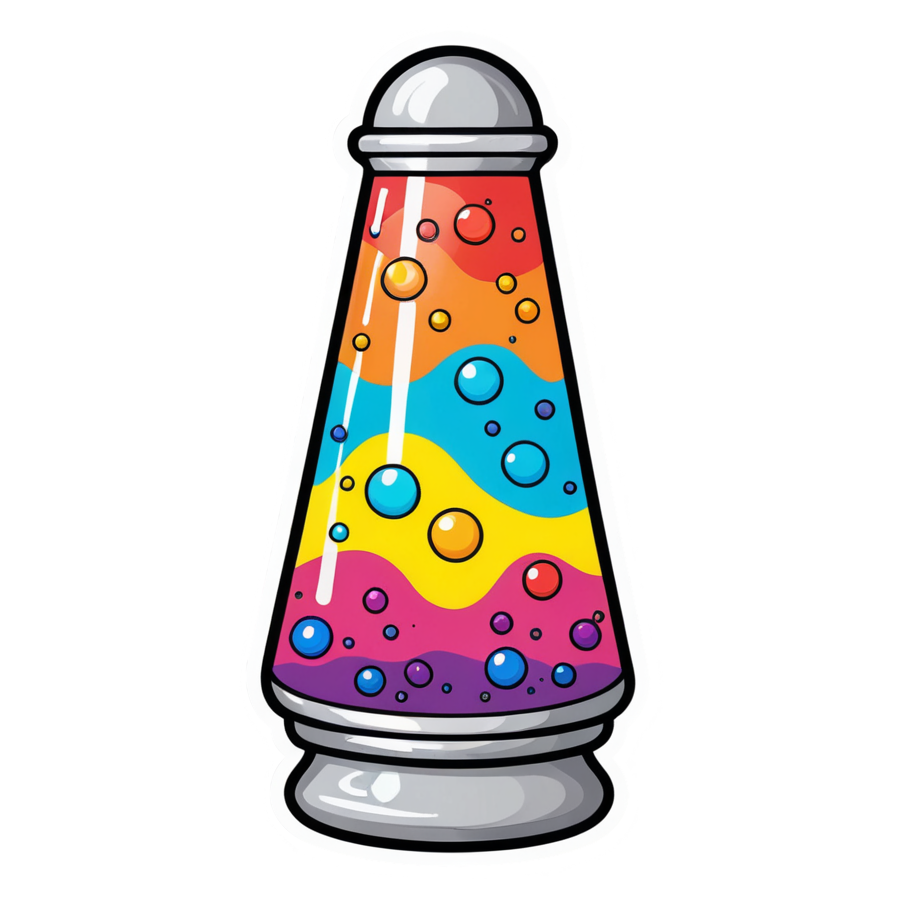 Lava Lamp (holographic) — retro y2k stickers