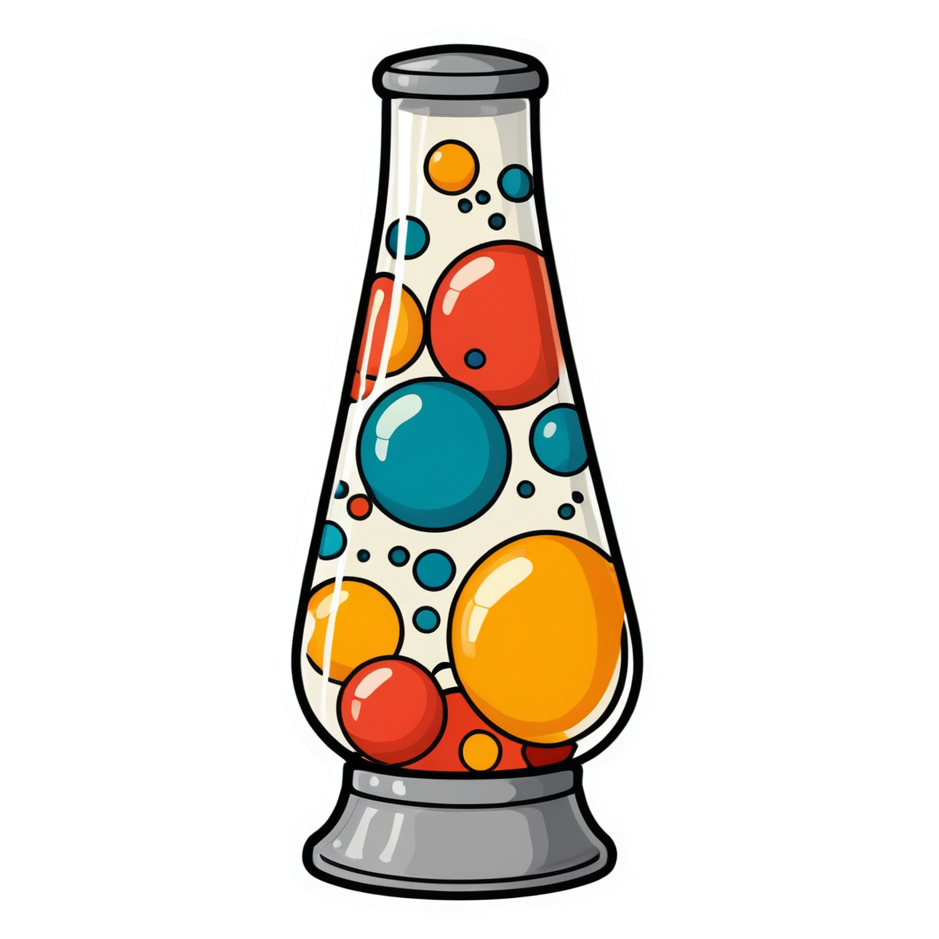 Lava Lamp (retro) — retro y2k stickers