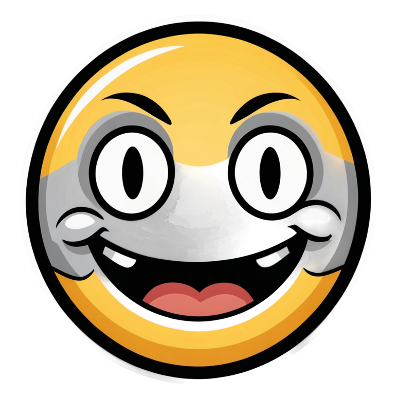 Retro Smiley (tattoo) — retro y2k stickers