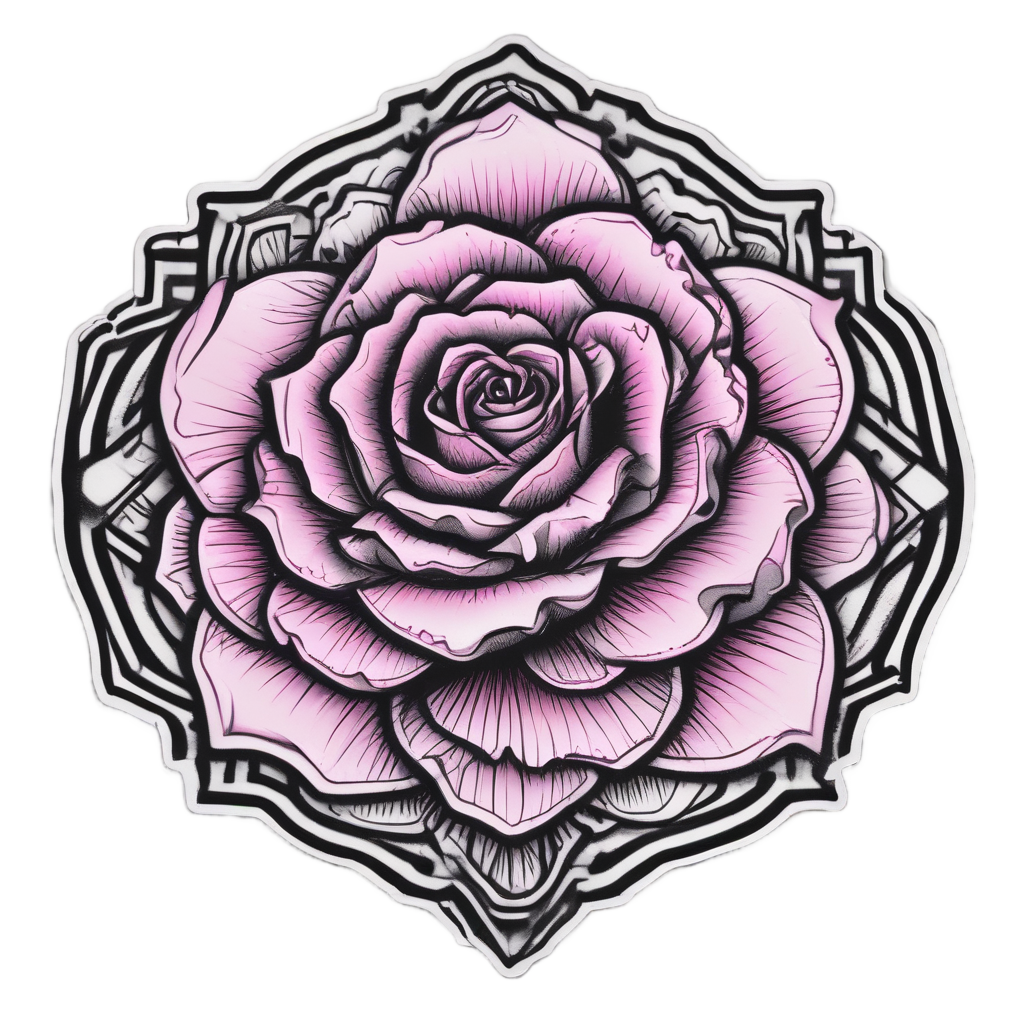 Rose and Radiation — radioactive stickers