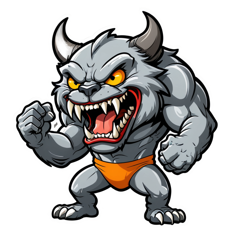 Beast Mode — gym & fitness stickers