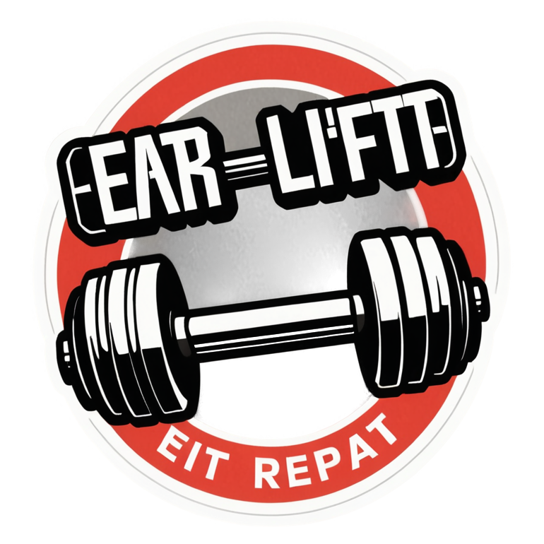 Eat Lift Repeat — gym & fitness stickers