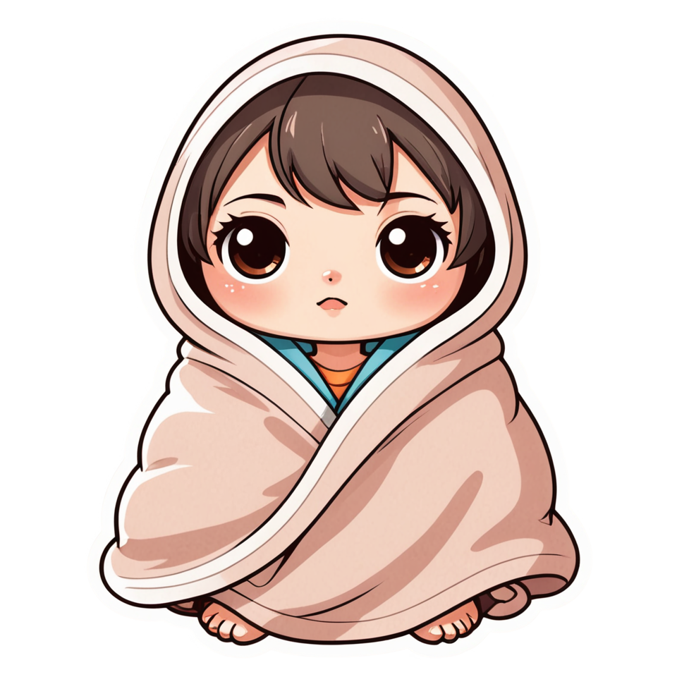Cozy Blanket (kawaii) — kawaii stickers