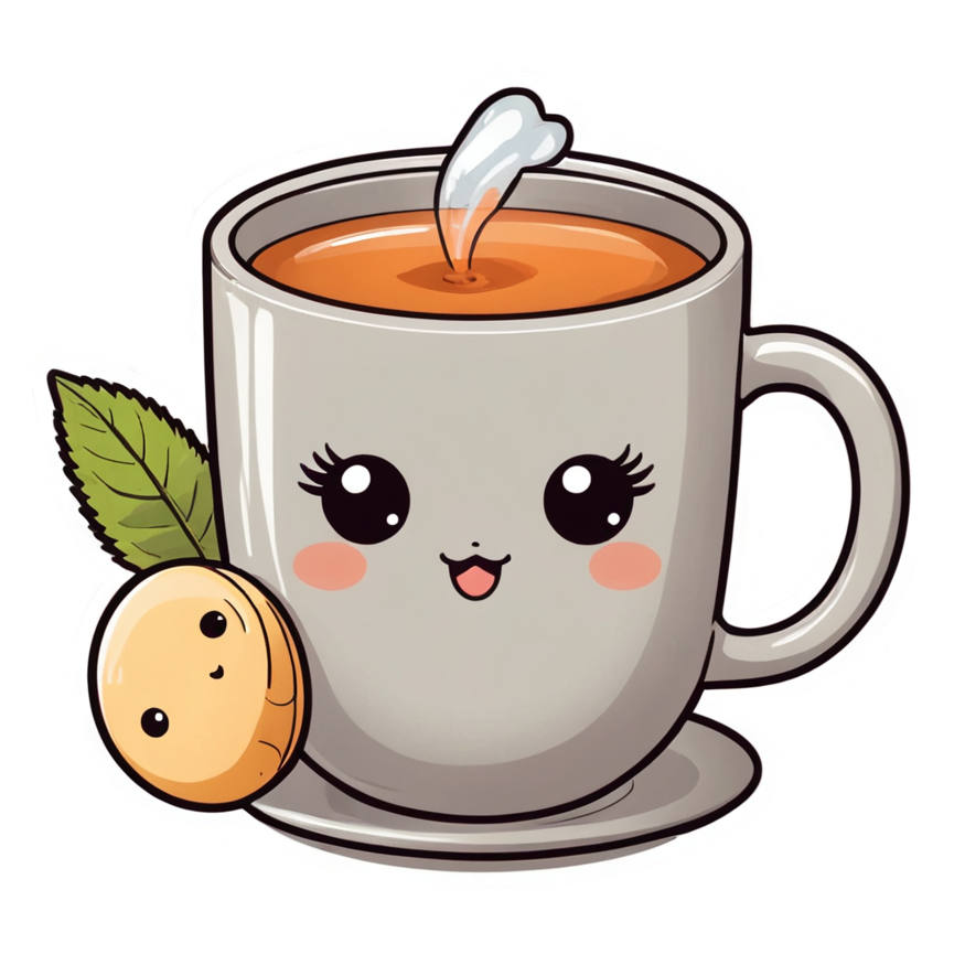 Herbal Tea (kawaii) — kawaii stickers