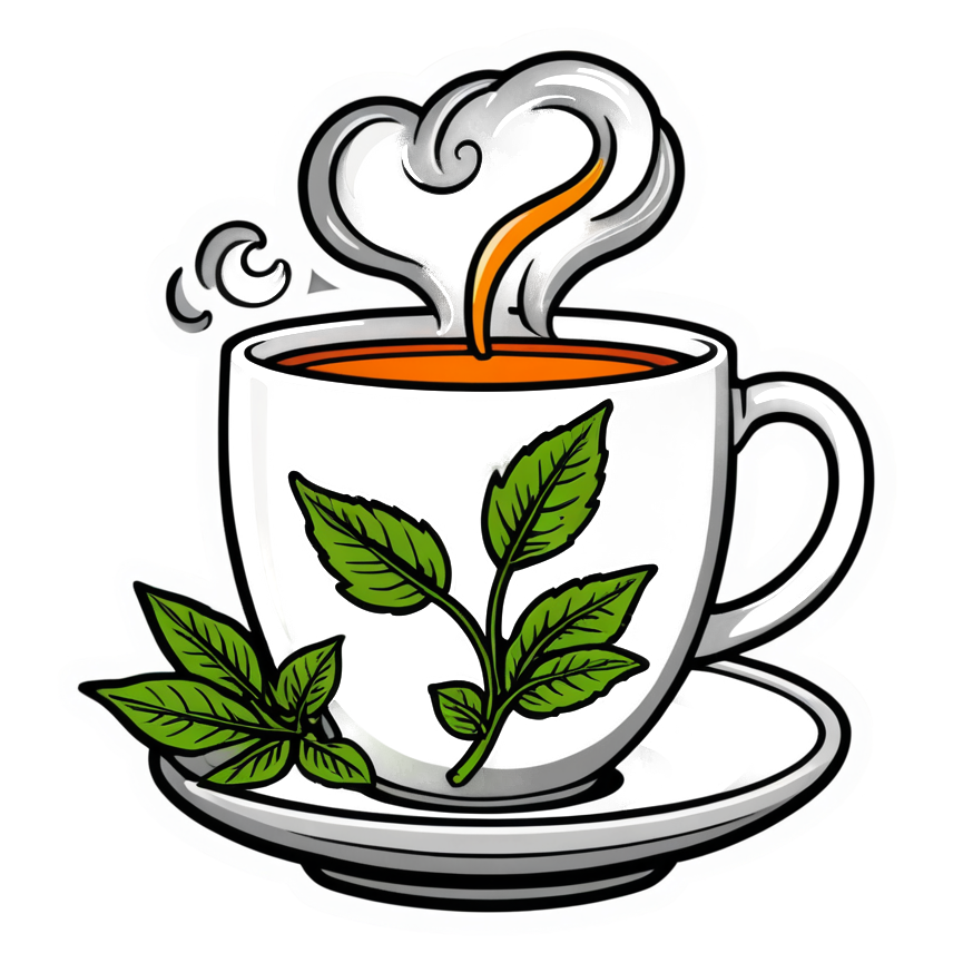 Herbal Tea (tattoo) — self-care stickers
