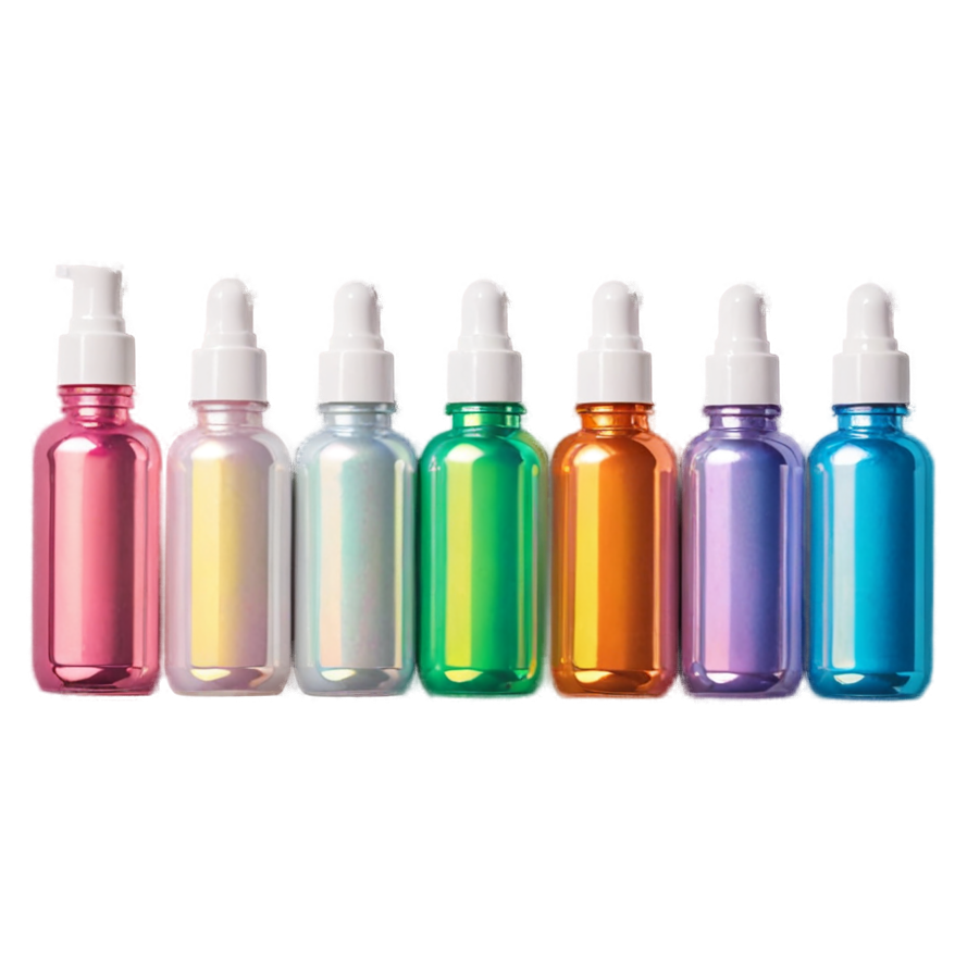 Skincare Shelf (holographic) — self-care stickers