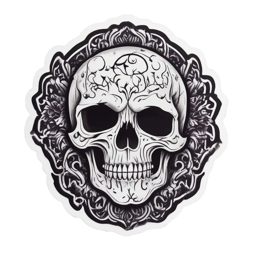 Shadow Petal Reaper — reaper skull stickers