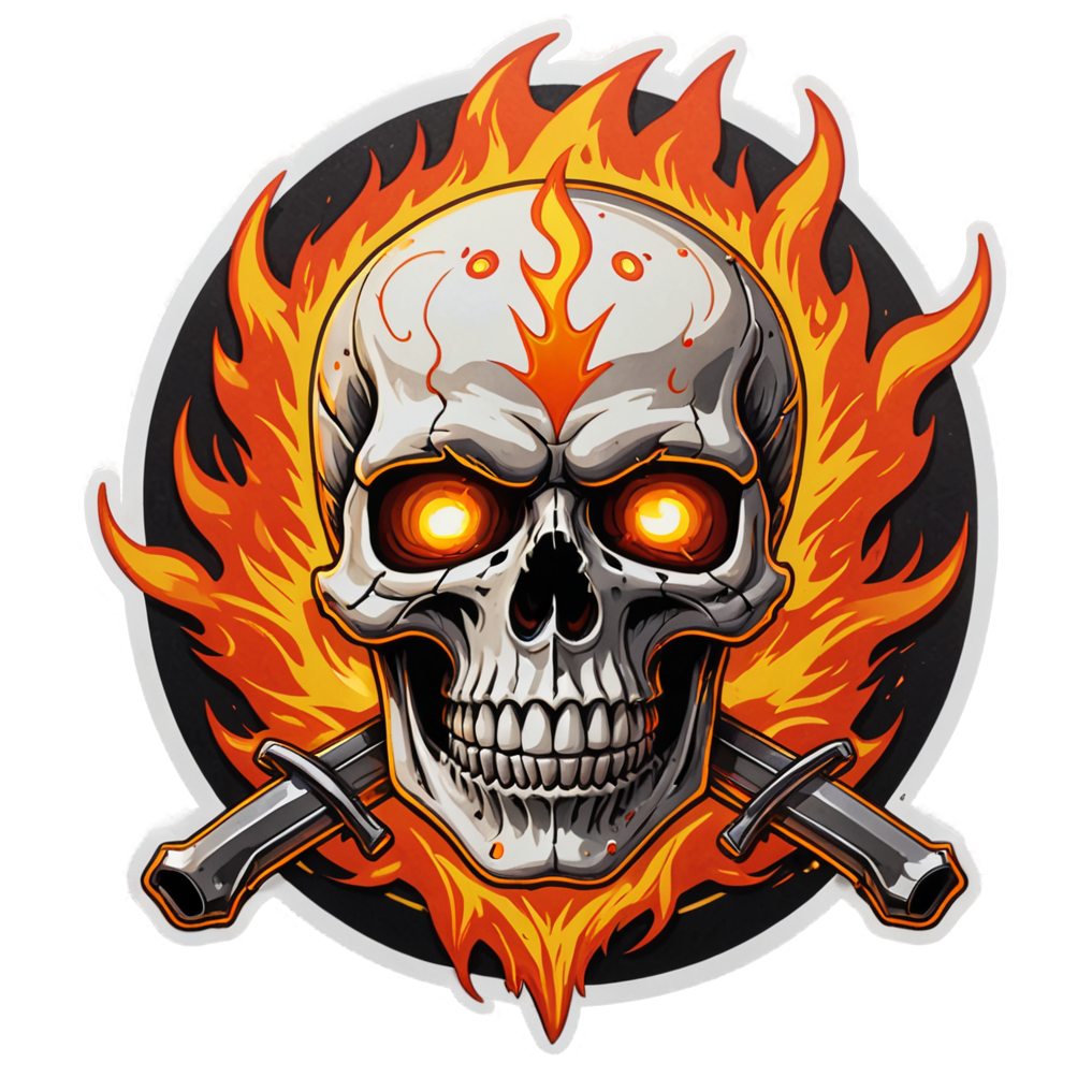 Forge Skull — skull stickers