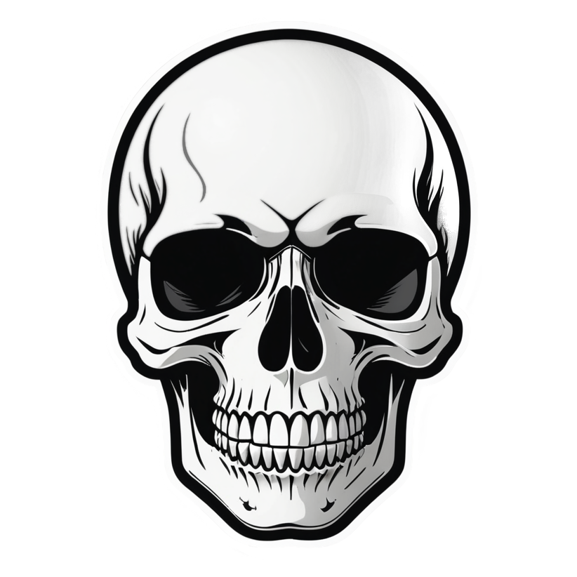 Mono Skull — skull stickers