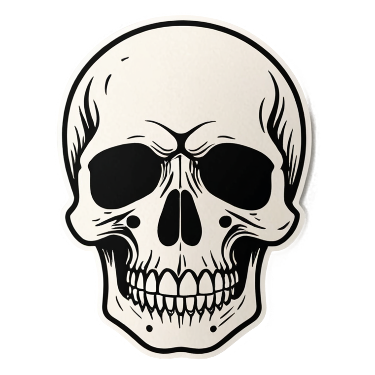 Stamp Skull — skull stickers