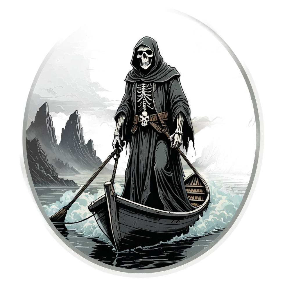 Ferryman Reaper — skull stickers