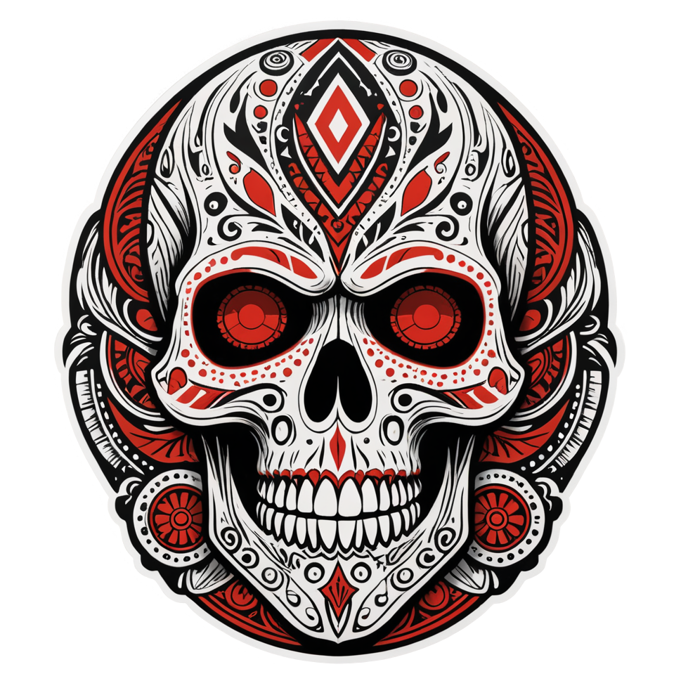 Totem Skull — skull stickers