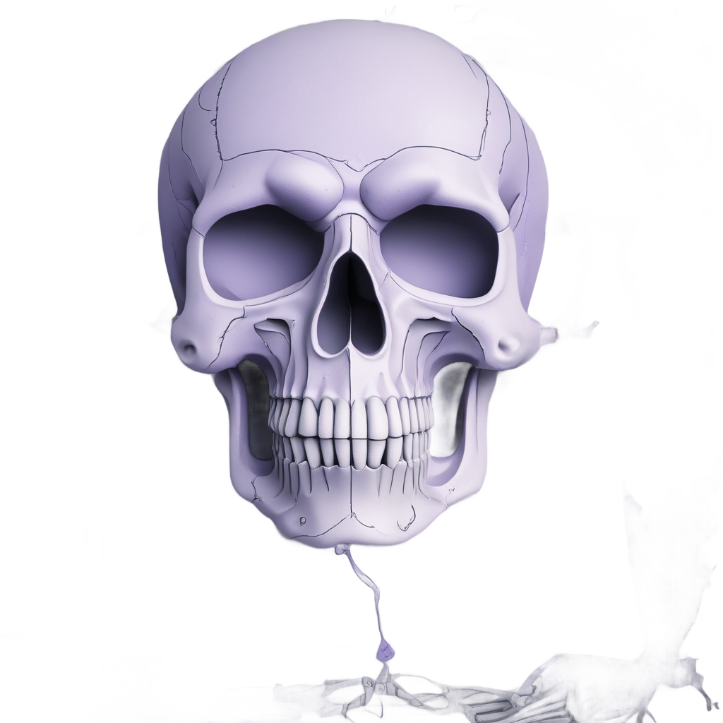 Sleeping Barbed Skull — barbed wire stickers
