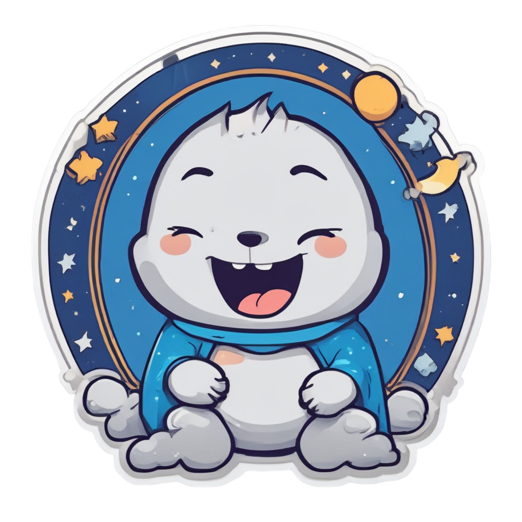 Sleepy Hazard in Pajamas — warning signage stickers