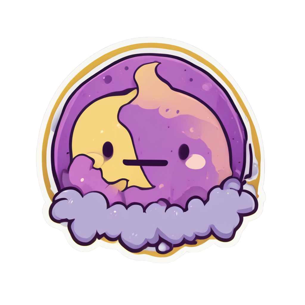 Sleepy Mutant Spore — biohazard stickers