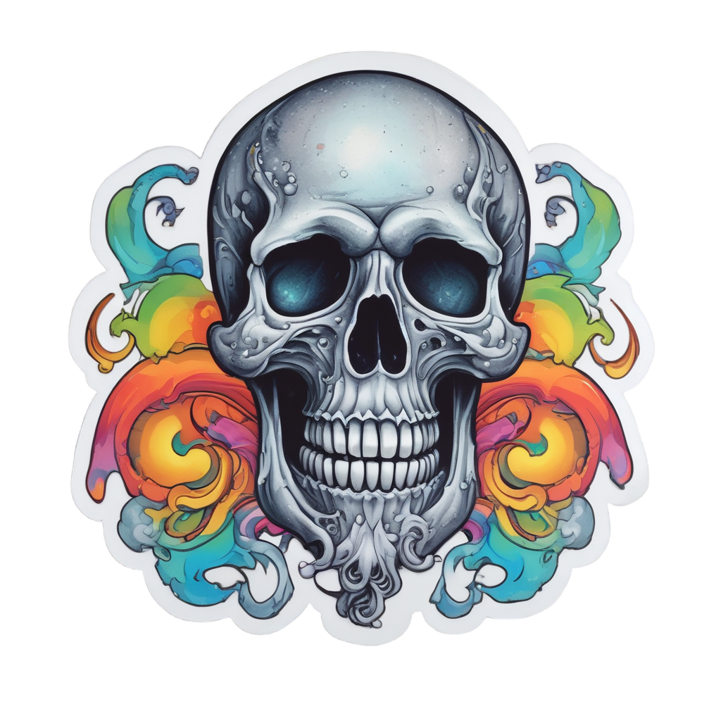 Smoke Poison Wisp — ghost stickers