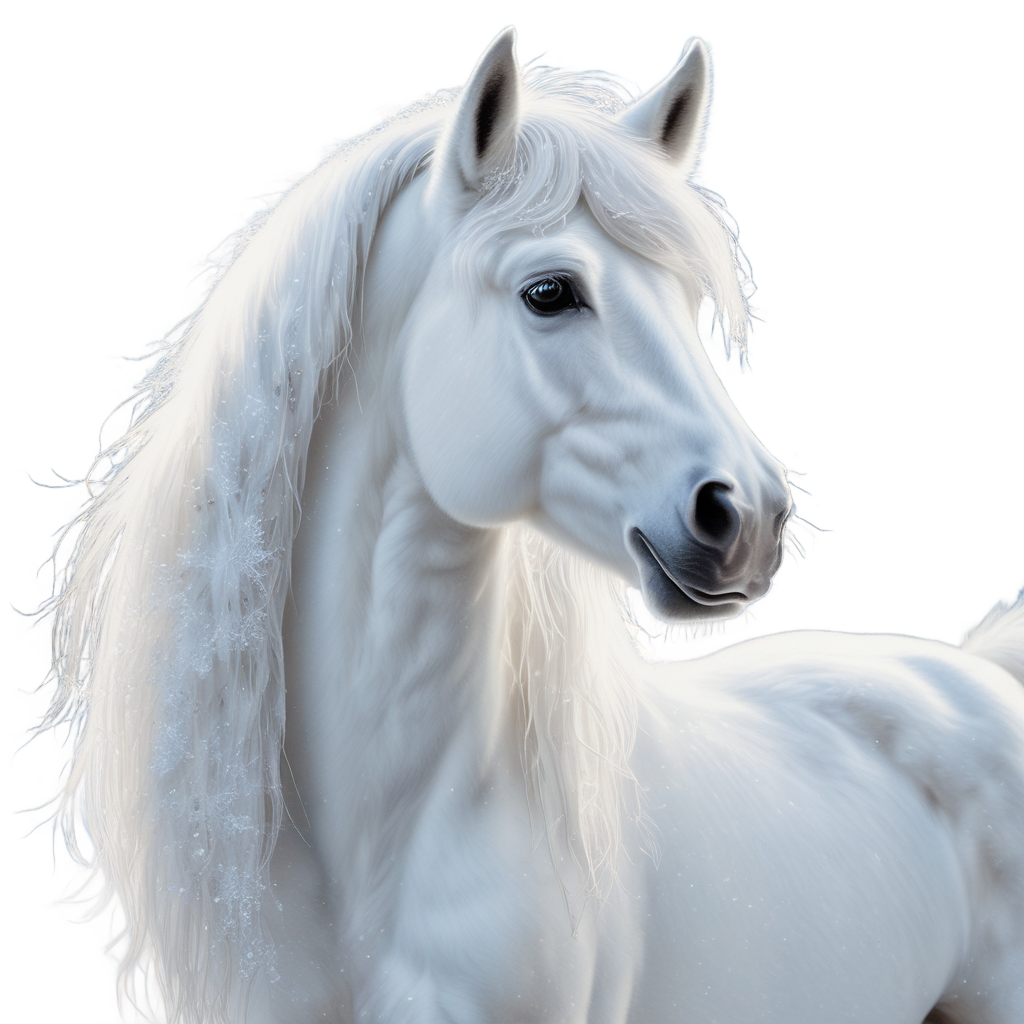 Snowflake Pony — horses stickers