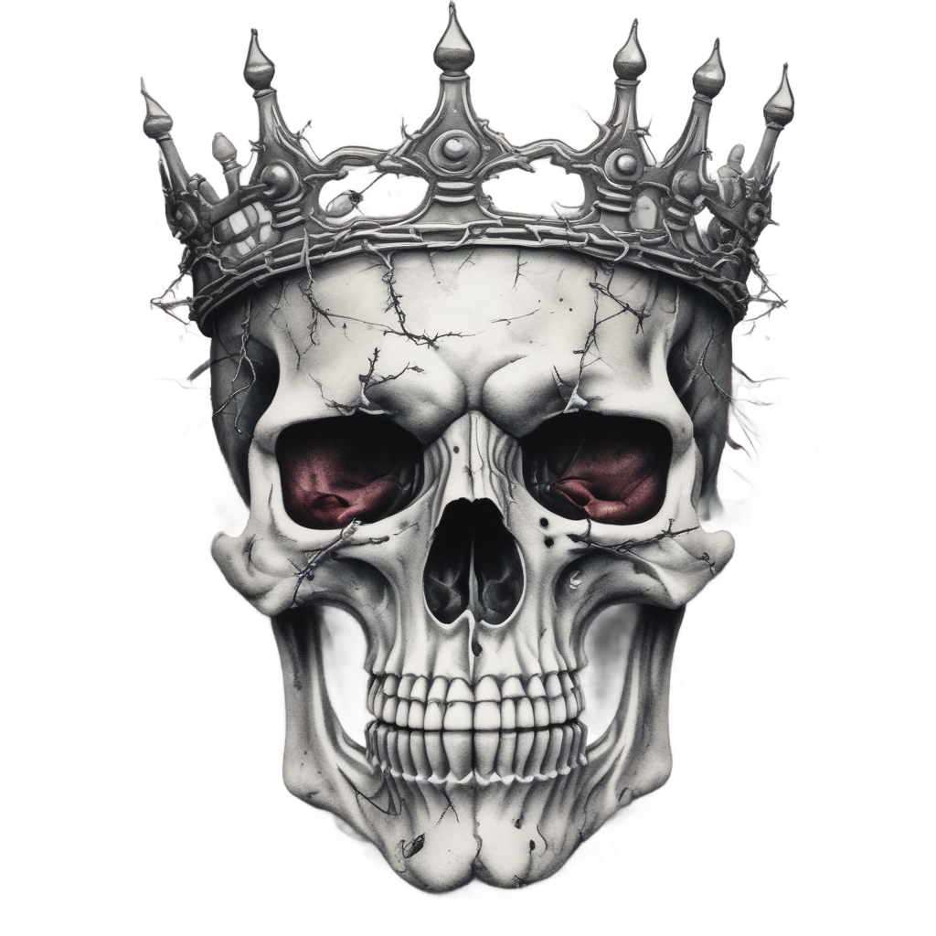 Somber Barbed Crown — barbed wire stickers