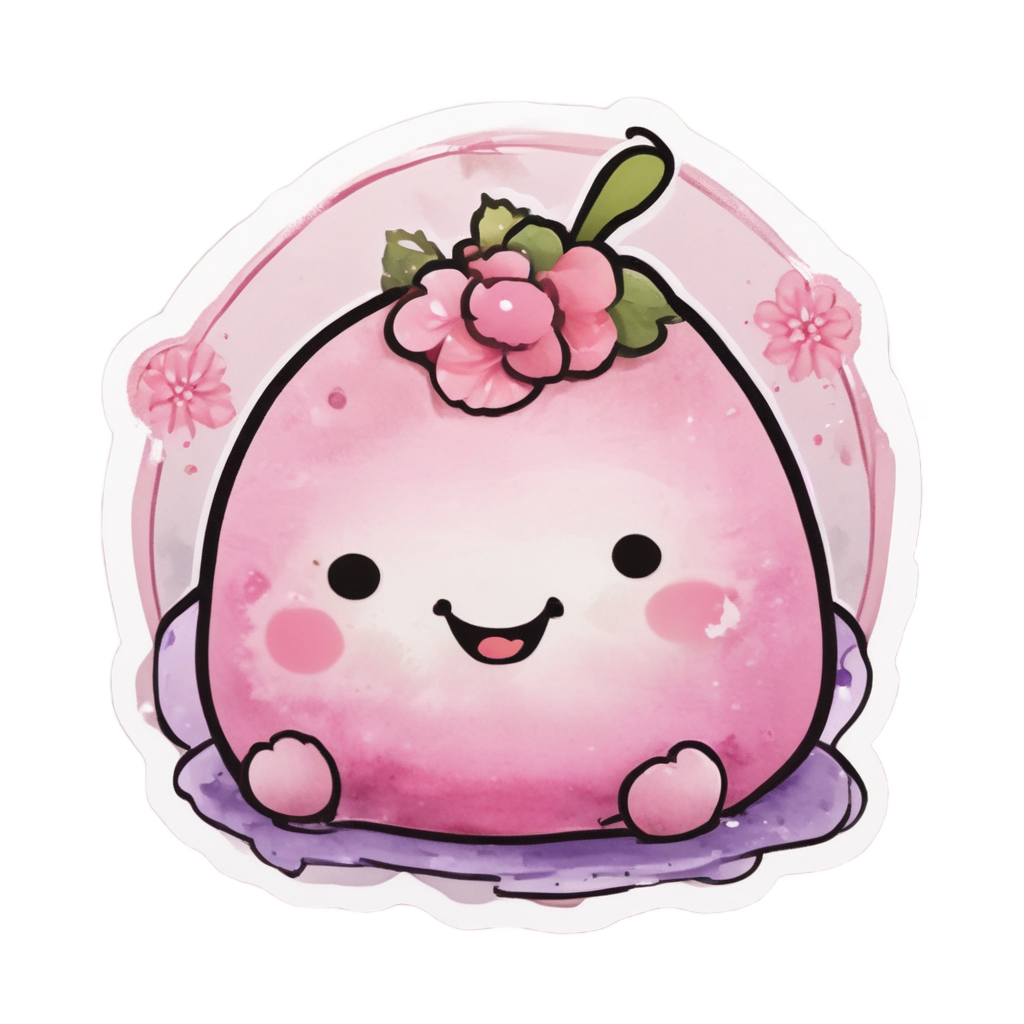 Splat the Sweet — pastel blobs stickers