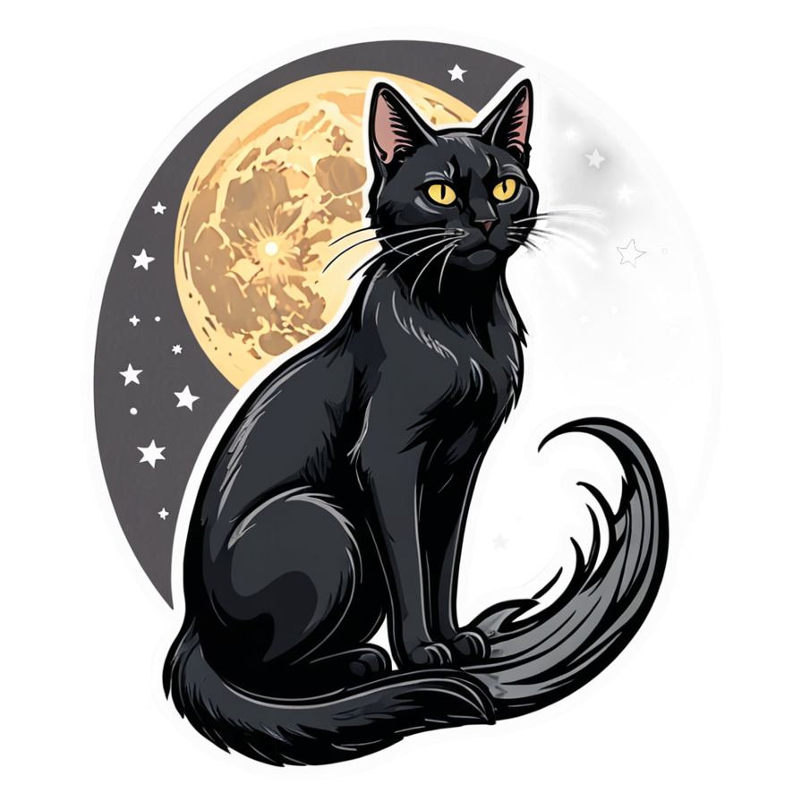 Spooky Cat (tattoo) — spooky stickers