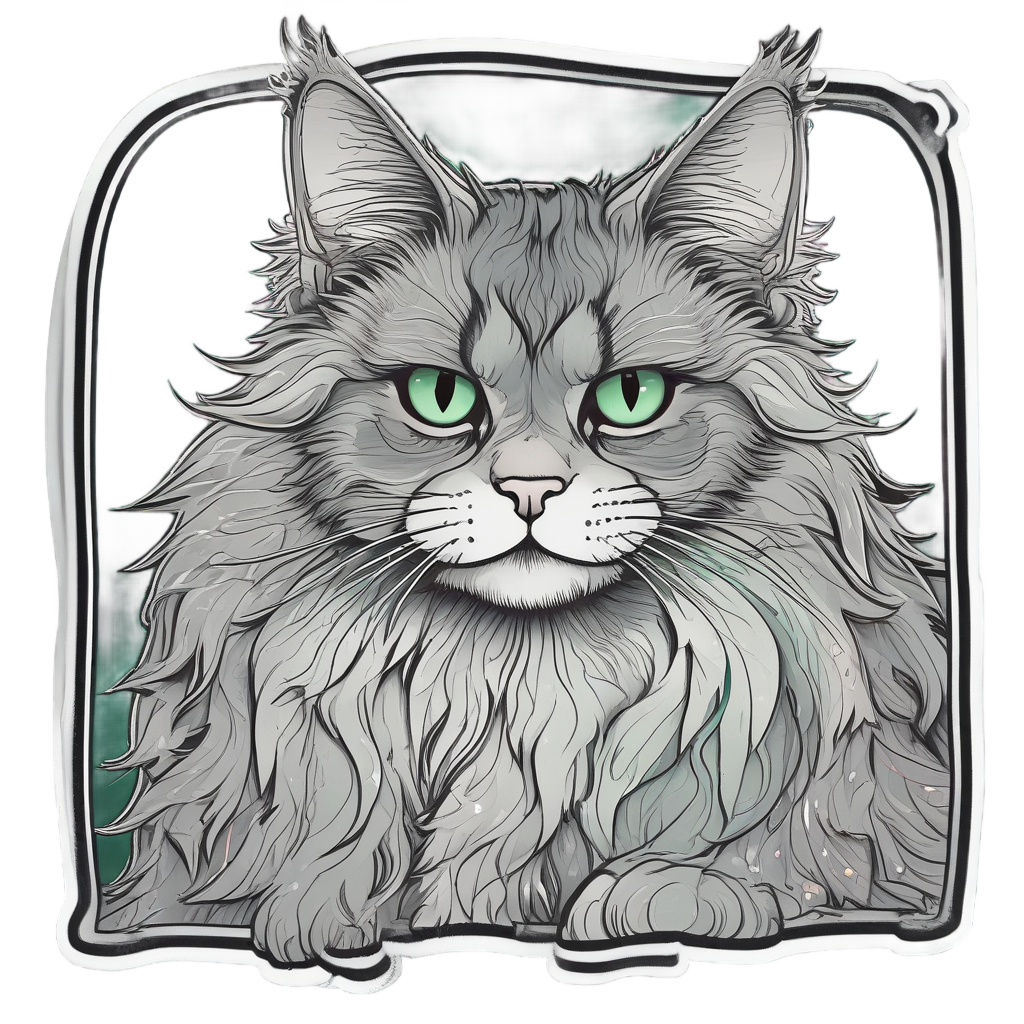 Spooky Ghostly Feline Haunt — cats stickers