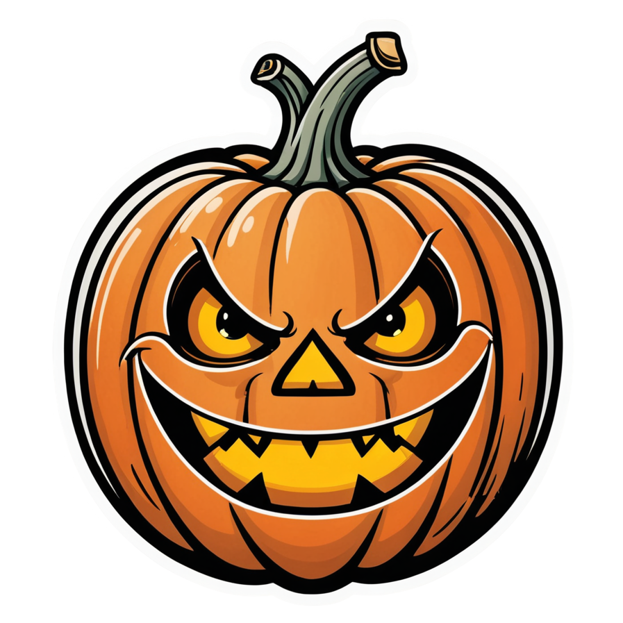Jack Pumpkin (tattoo) — spooky stickers